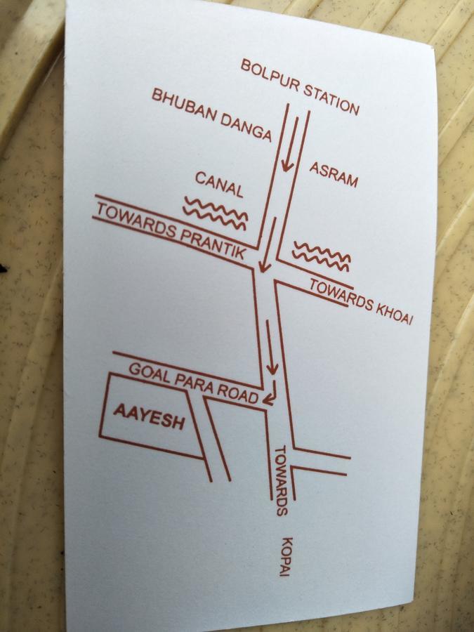 Aayesh Bed & Breakfast Shānti Niketan Exteriér fotografie